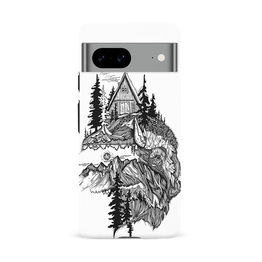 Google Pixel 8A Kate Zessel - Buffalo Home Phone Case