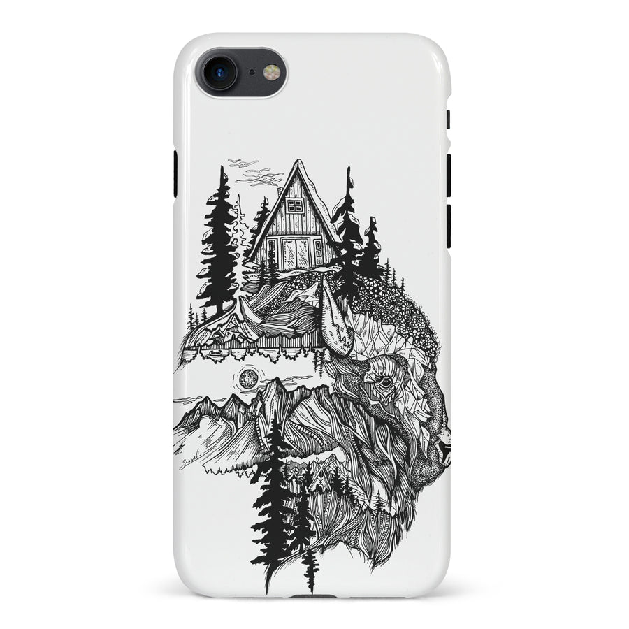 iPhone 7/8/SE Kate Zessel - Buffalo Home Phone Case