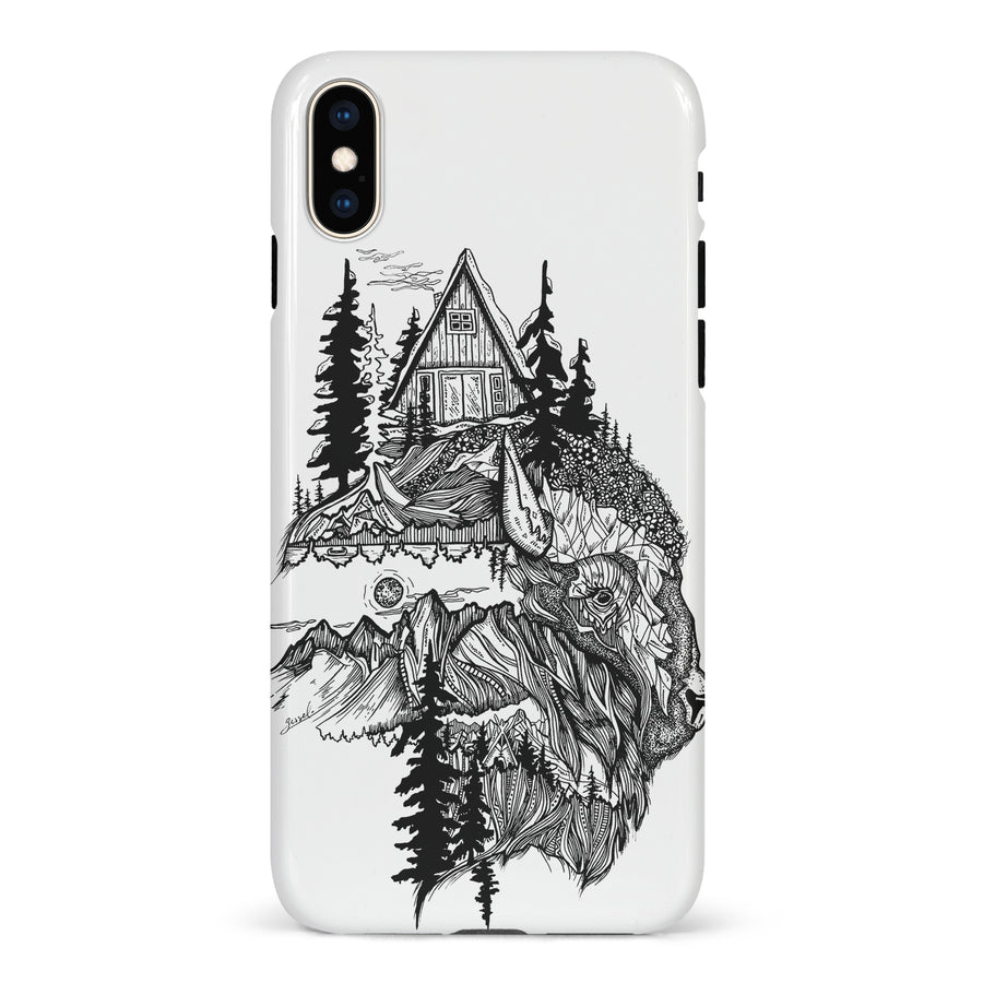 iPhone XS Max Kate Zessel - Buffalo Home Phone Case