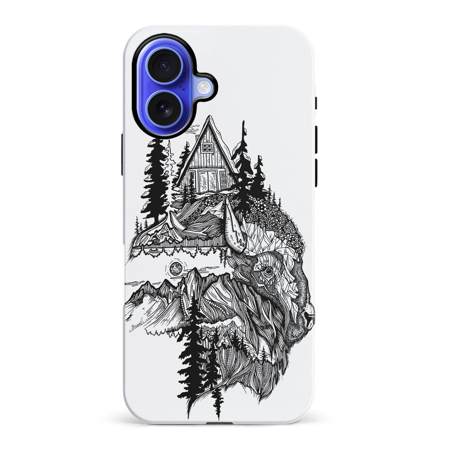 iPhone 16 Plus Kate Zessel - Buffalo Home Phone Case