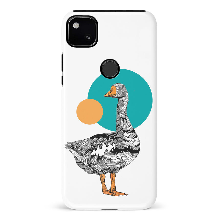 Google Pixel 4A Kate Zessel - Canada Goose Phone Case