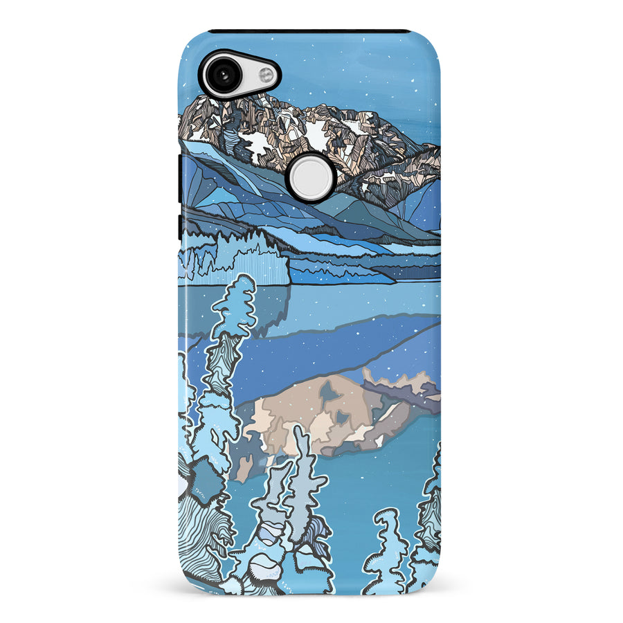 Google Pixel 3 XL Kate Zessel - Duffey Lake Winter Phone Case