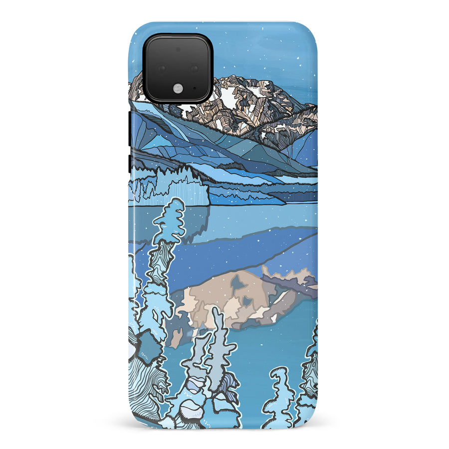 Google Pixel 4 Kate Zessel - Duffey Lake Winter Phone Case