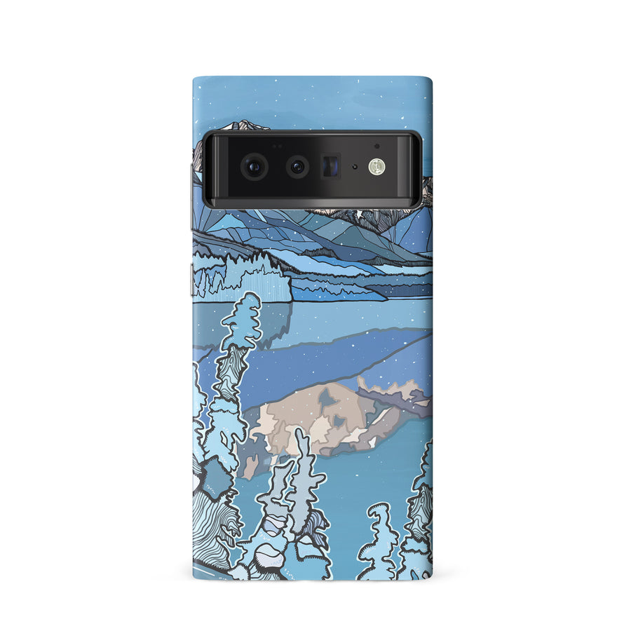 Google Pixel 6 Kate Zessel - Duffey Lake Winter Phone Case