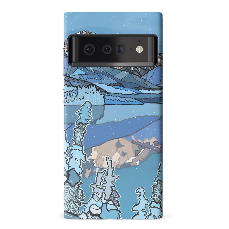 Google Pixel 6 Pro Kate Zessel - Duffey Lake Winter Phone Case