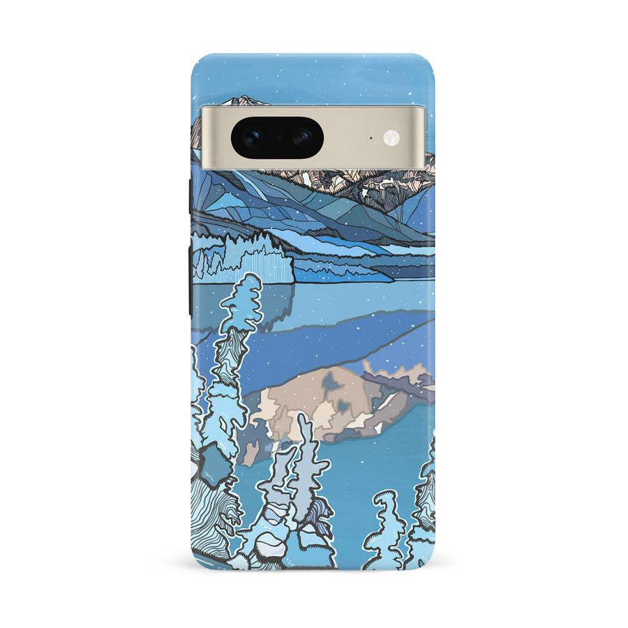 Google Pixel 7 Kate Zessel - Duffey Lake Winter Phone Case