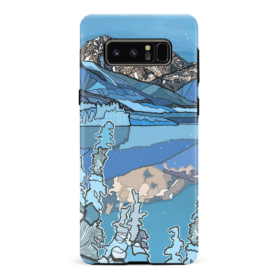 Samsung Galaxy Note 8 Kate Zessel - Duffey Lake Winter Phone Case