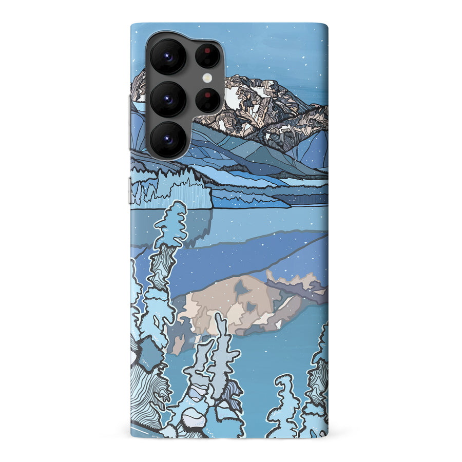 Samsung Galaxy S22 Ultra Kate Zessel - Duffey Lake Winter Phone Case