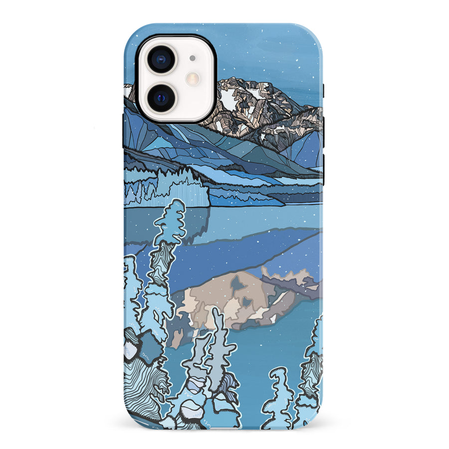 iPhone 12 Mini Kate Zessel - Duffey Lake Winter Phone Case