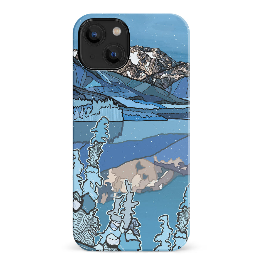 iPhone 14 Kate Zessel - Duffey Lake Winter Phone Case