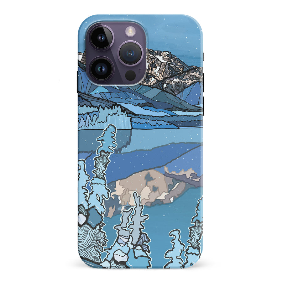 iPhone 15 Pro Kate Zessel - Duffey Lake Winter Phone Case