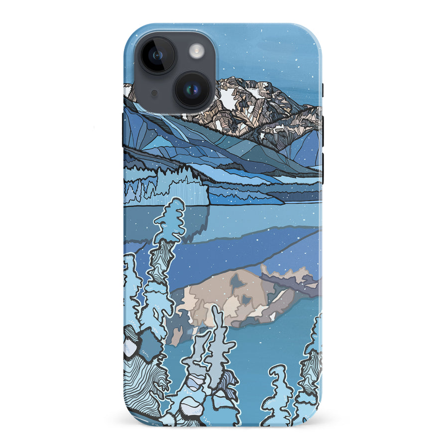 iPhone 15 Plus Kate Zessel - Duffey Lake Winter Phone Case