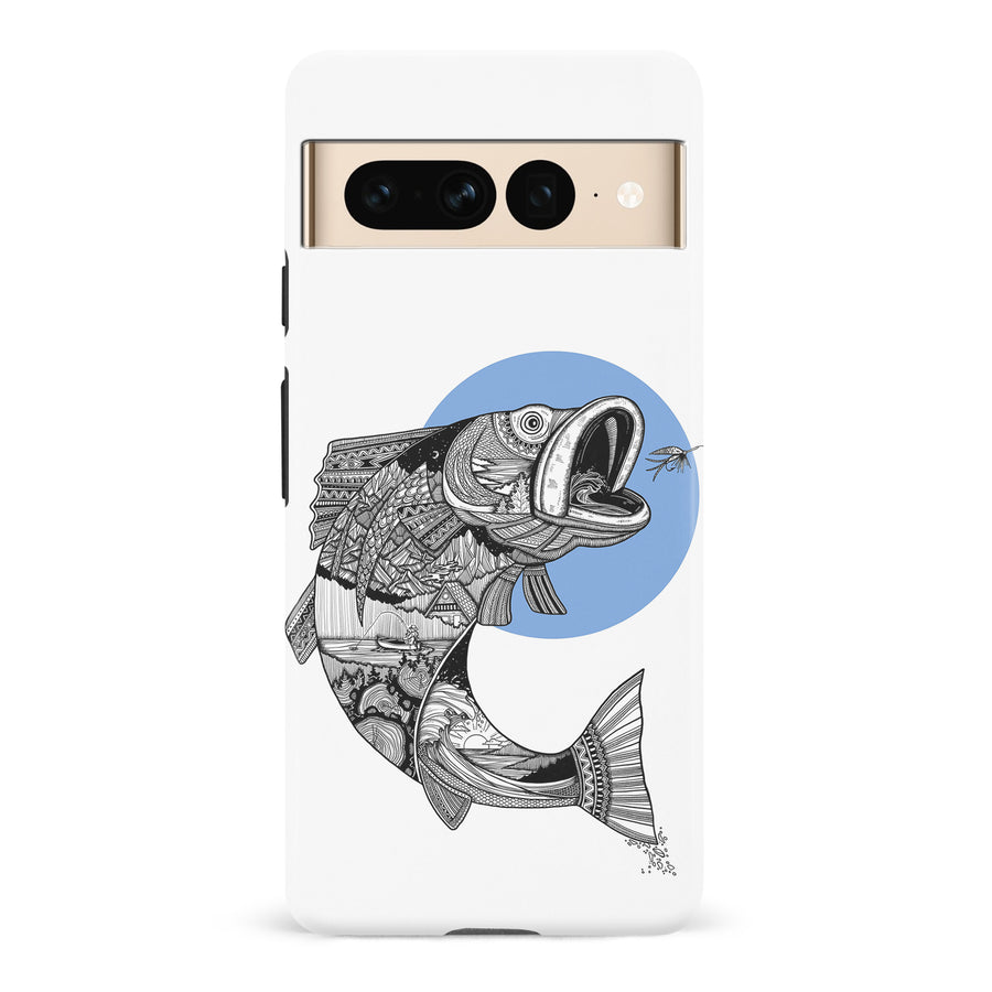 Google Pixel 7 Pro Kate Zessel - Fly Fishing Blue Phone Case