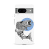 Google Pixel 8 Kate Zessel - Fly Fishing Blue Phone Case