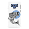 Samsung Galaxy Note 9 Kate Zessel - Fly Fishing Blue Phone Case