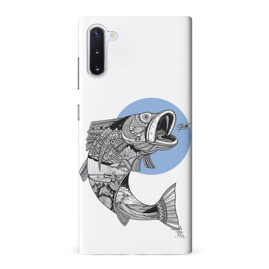 Samsung Galaxy Note 10 Kate Zessel - Fly Fishing Blue Phone Case