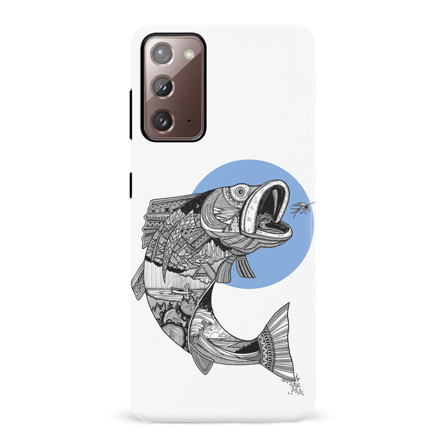 Samsung Galaxy Note 20 Kate Zessel - Fly Fishing Blue Phone Case
