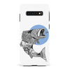 Samsung Galaxy S10 Kate Zessel - Fly Fishing Blue Phone Case