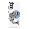 Samsung Galaxy S21 Kate Zessel - Fly Fishing Blue Phone Case