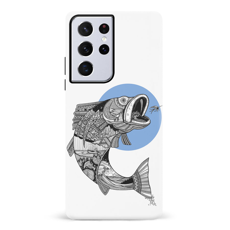 Samsung Galaxy S21 Ultra Kate Zessel - Fly Fishing Blue Phone Case