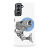 Samsung Galaxy S22 Kate Zessel - Fly Fishing Blue Phone Case