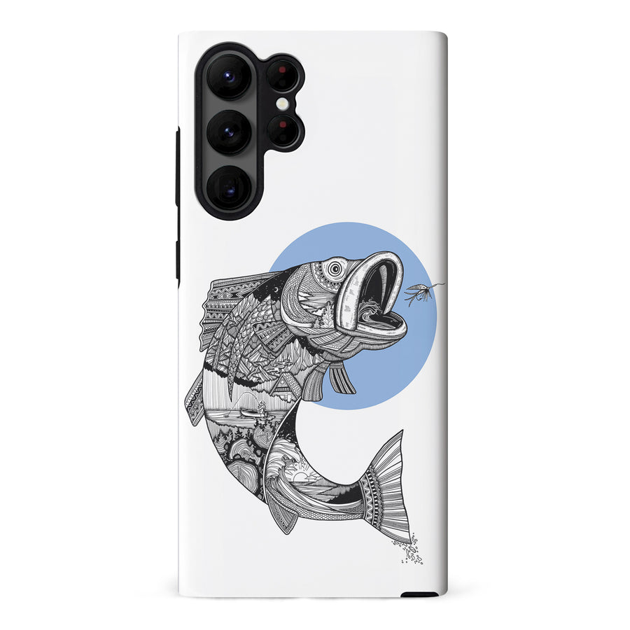 Samsung Galaxy S23 Ultra Kate Zessel - Fly Fishing Blue Phone Case