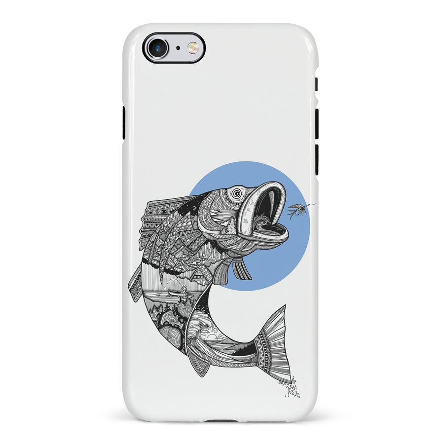 iPhone 6S Plus Kate Zessel - Fly Fishing Blue Phone Case