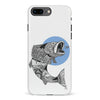 iPhone 8 Plus Kate Zessel - Fly Fishing Blue Phone Case