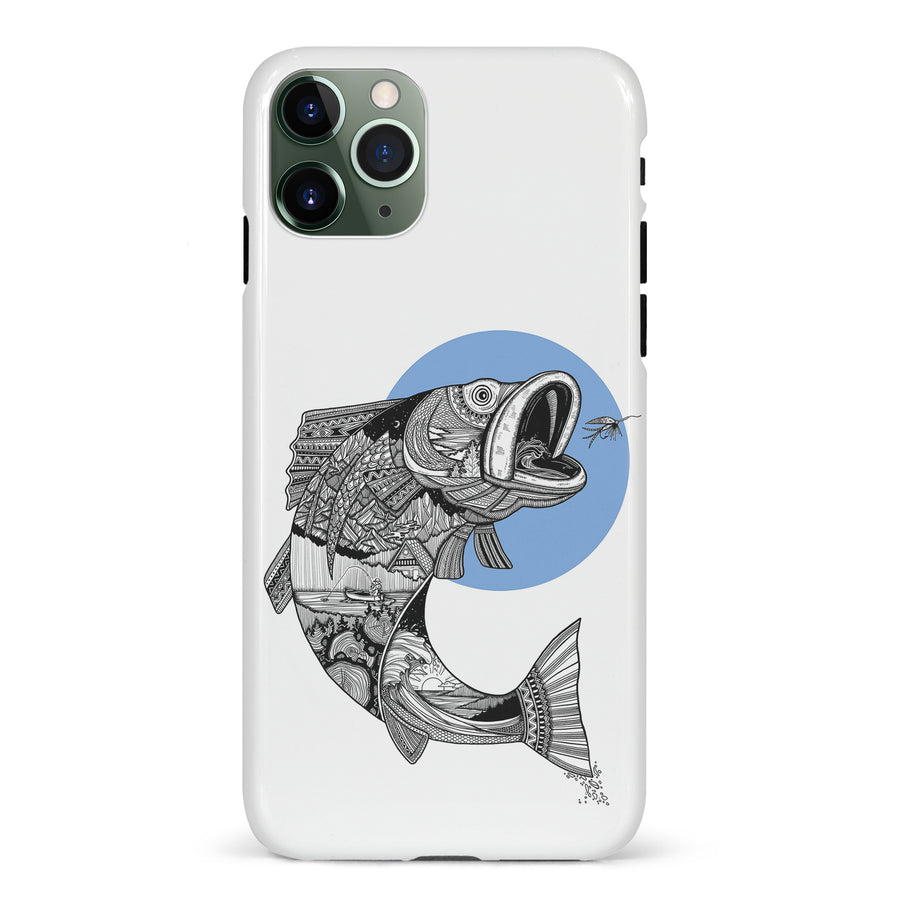 iPhone 11 Pro Kate Zessel - Fly Fishing Blue Phone Case