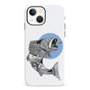 iPhone 13 Mini Kate Zessel - Fly Fishing Blue Phone Case