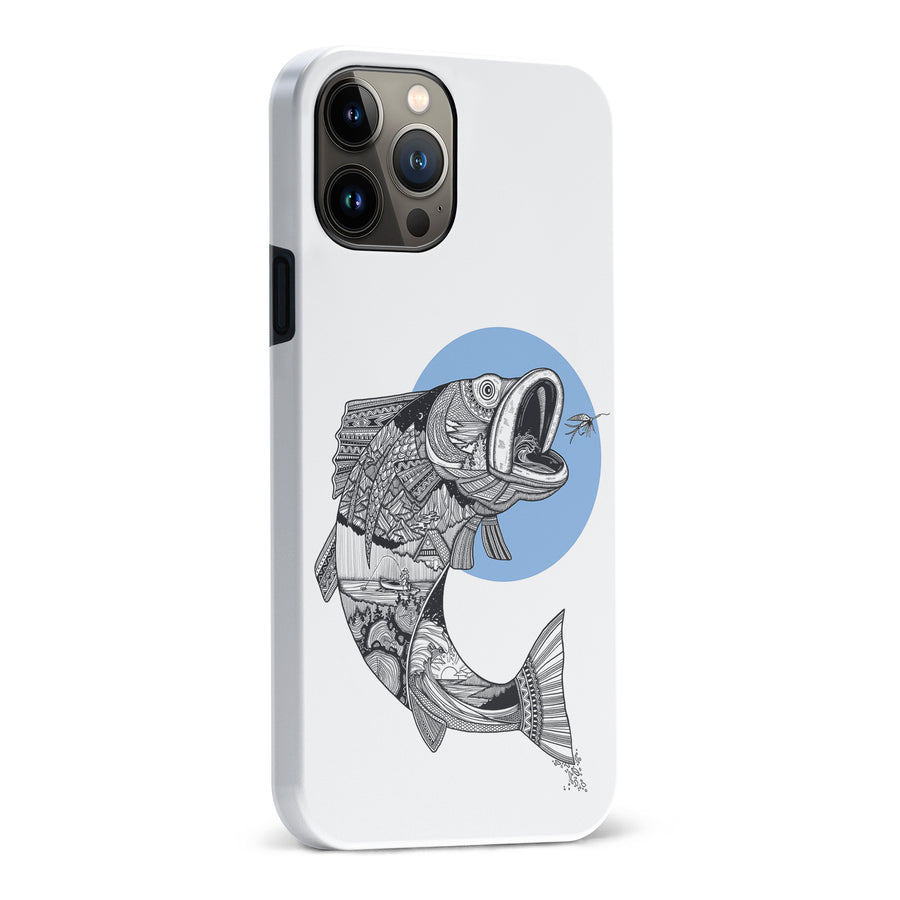 iPhone 13 Pro Max Kate Zessel - Fly Fishing Blue Phone Case