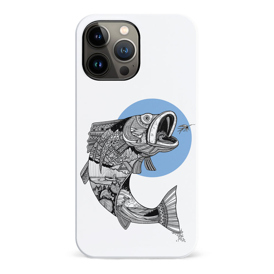 iPhone 13 Pro Max Kate Zessel - Fly Fishing Blue Phone Case