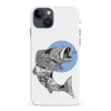iPhone 15 Plus Kate Zessel - Fly Fishing Blue Phone Case