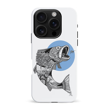 iPhone 16 Pro Max Kate Zessel - Fly Fishing Blue Phone Case