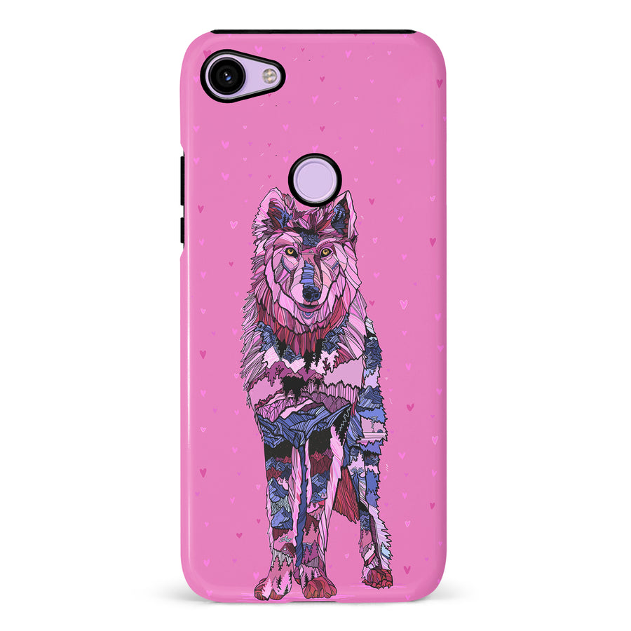 Google Pixel 3 Kate Zessel - For the Love of Dogs Phone Case
