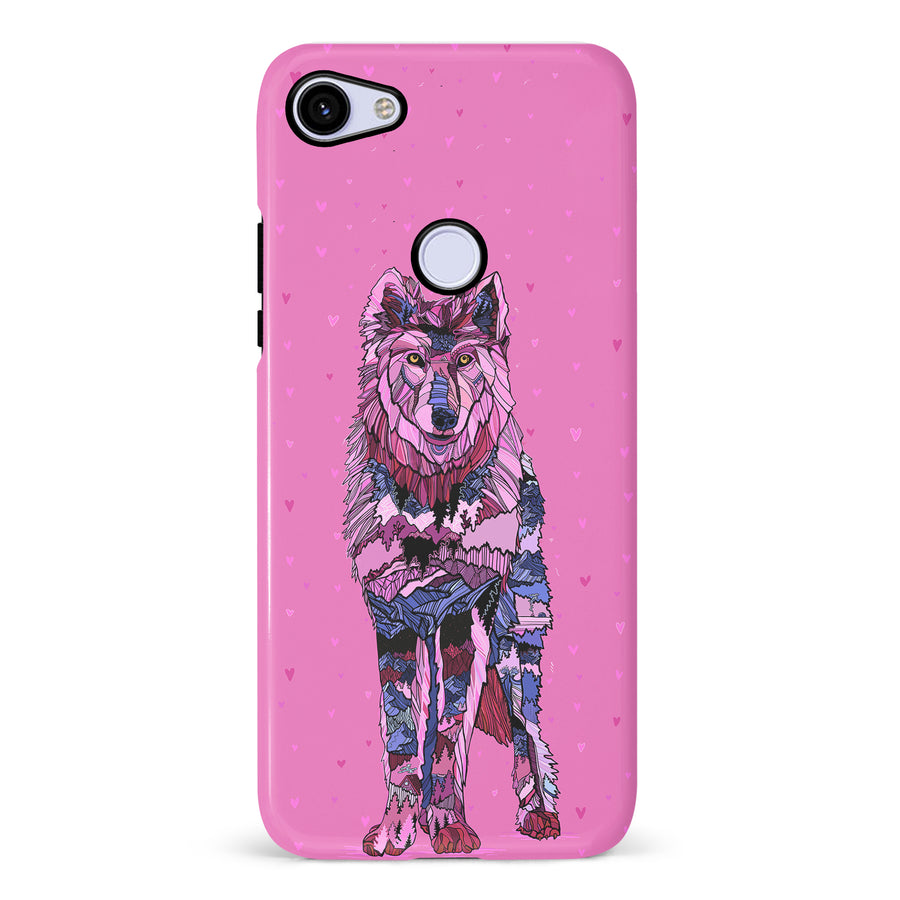 Google Pixel 3A Kate Zessel - For the Love of Dogs Phone Case