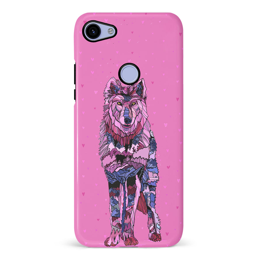 Google Pixel 3A XL Kate Zessel - For the Love of Dogs Phone Case
