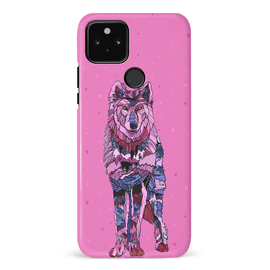 Google Pixel 5 Kate Zessel - For the Love of Dogs Phone Case