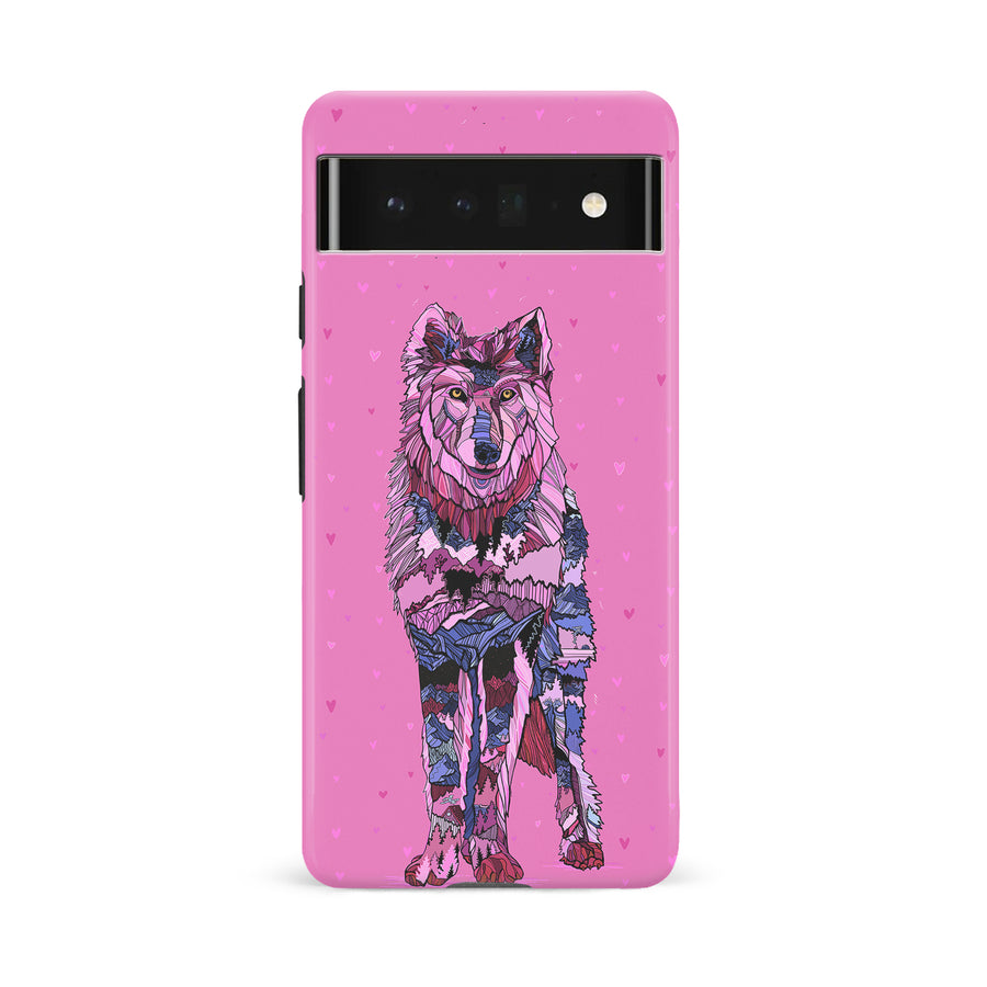 Google Pixel 6A Kate Zessel - For the Love of Dogs Phone Case
