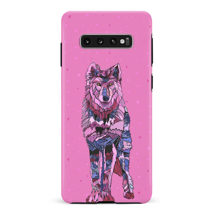 Samsung Galaxy S10 Plus Kate Zessel - For the Love of Dogs Phone Case
