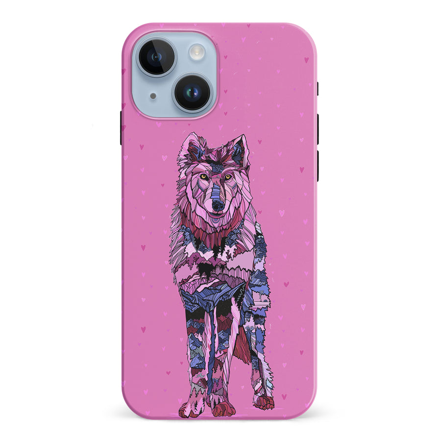 iPhone 15 Kate Zessel - For the Love of Dogs Phone Case