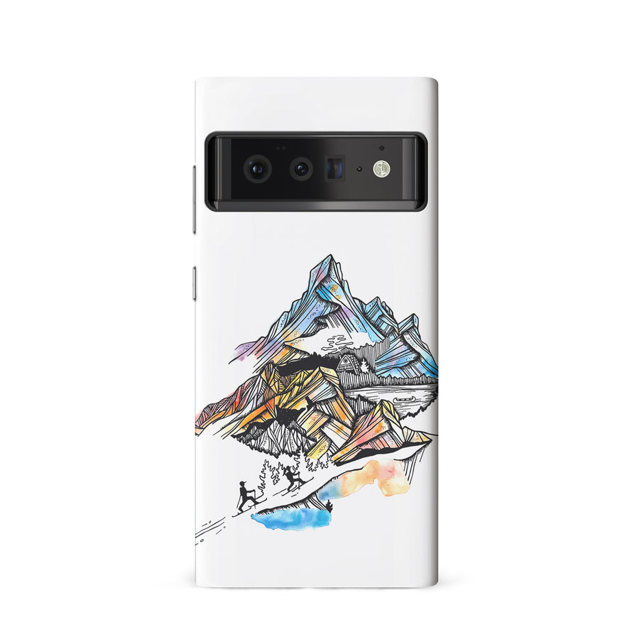Google Pixel 6 Kate Zessel - Hidden Hills Phone Case