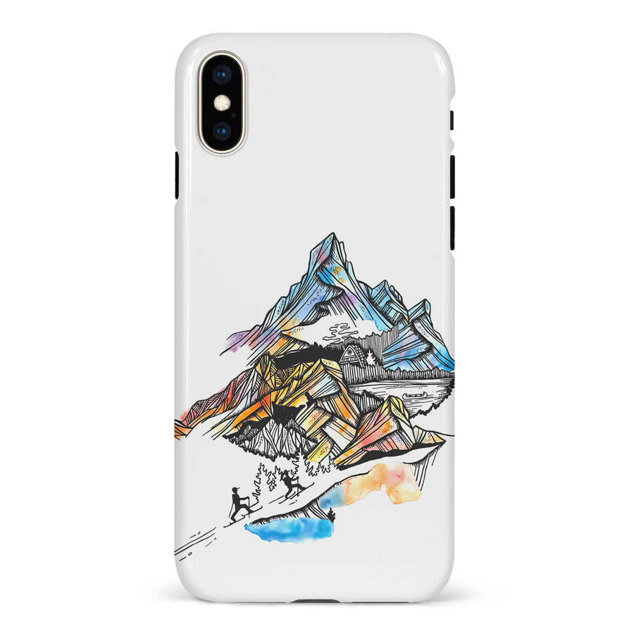iPhone XS Max Kate Zessel - Hidden Hills Phone Case