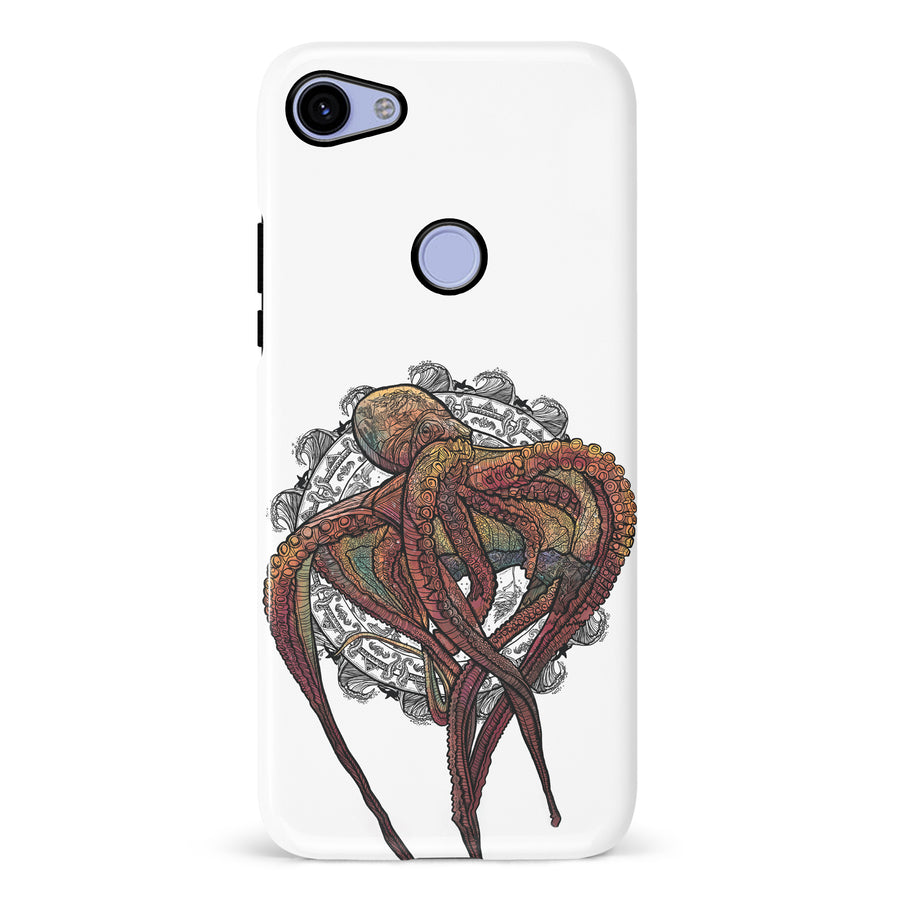 Google Pixel 3A XL Kate Zessel - Octopus Tale Phone Case
