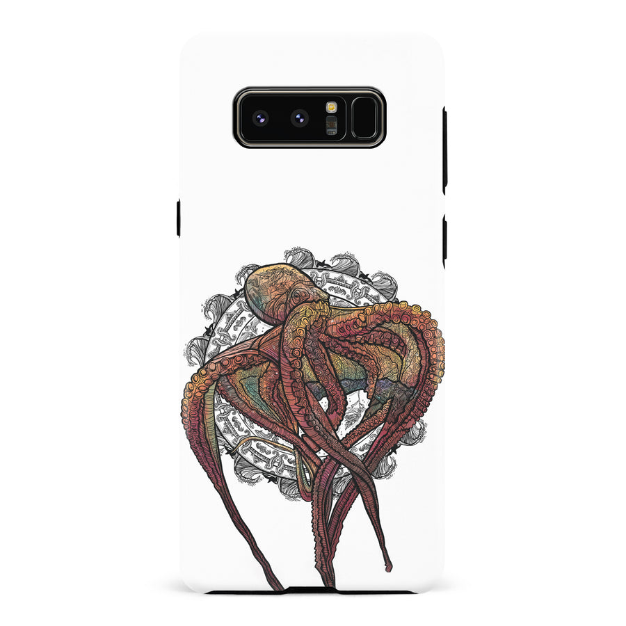 Samsung Galaxy Note 8 Kate Zessel - Octopus Tale Phone Case