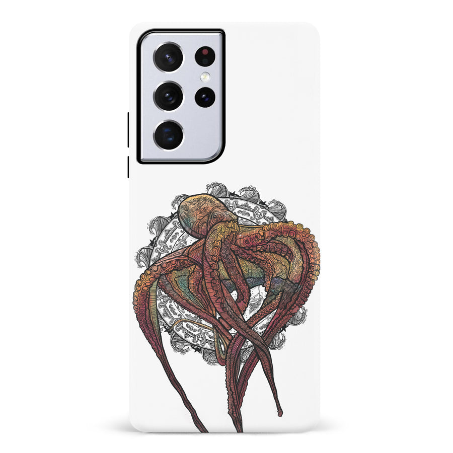 Samsung Galaxy S21 Ultra Kate Zessel - Octopus Tale Phone Case