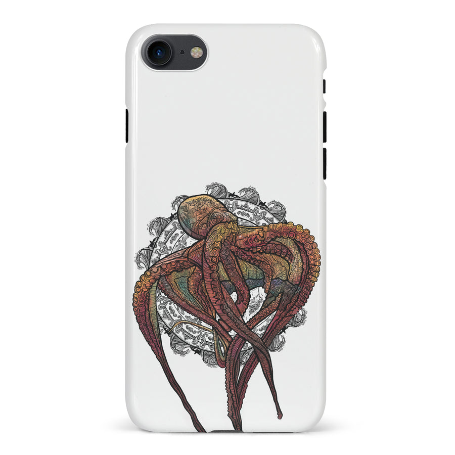 iPhone 7/8/SE Kate Zessel - Octopus Tale Phone Case