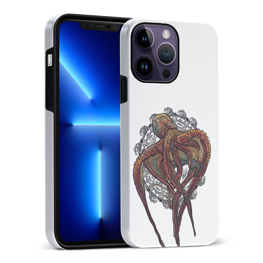 iPhone 14 Pro Max Kate Zessel - Octopus Tale Phone Case