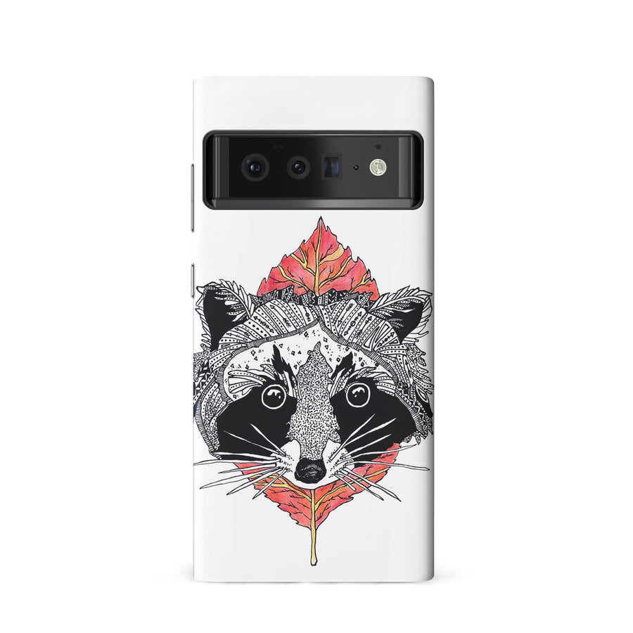 Google Pixel 6 Kate Zessel - Raccoon Phone Case
