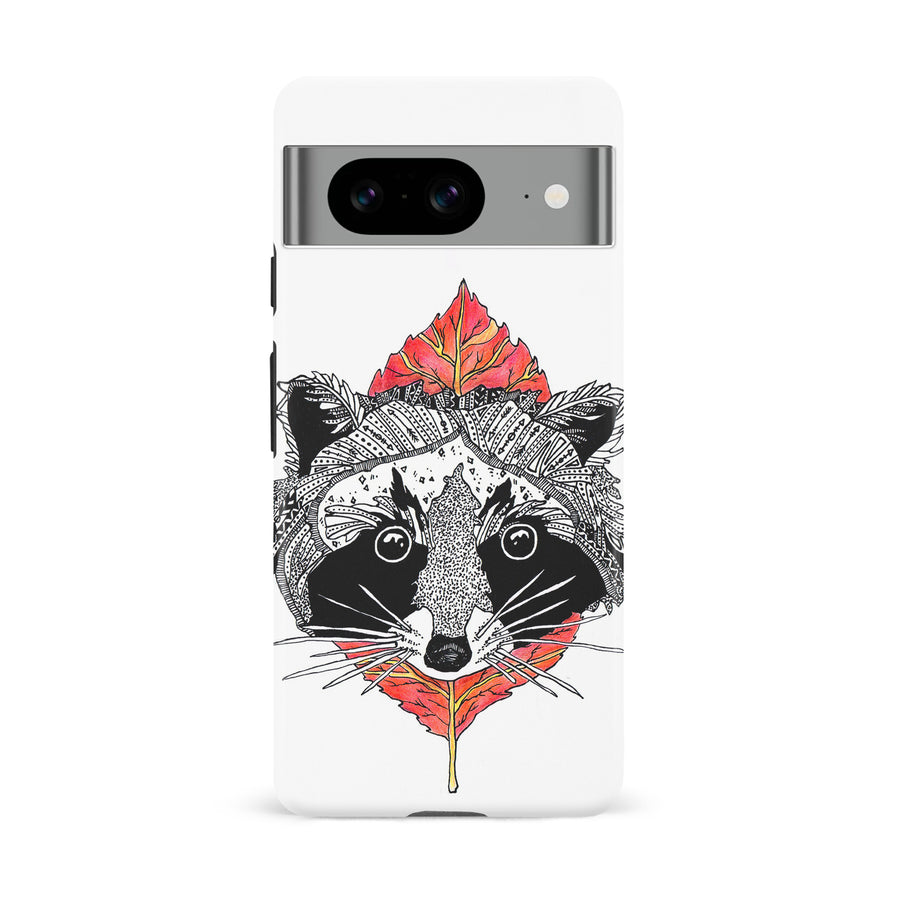 Google Pixel 8 Kate Zessel - Raccoon Phone Case